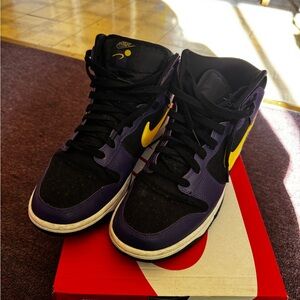 Nike Dunks High “Lakers”